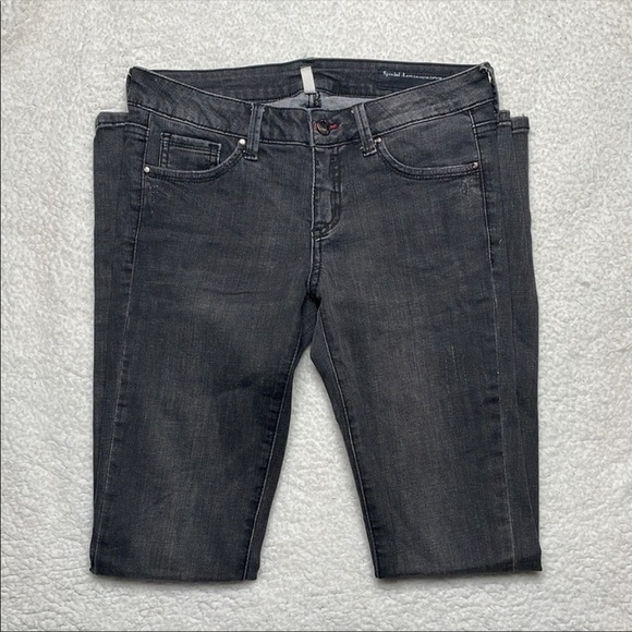 Special A Jeans Denim Black Stretch Skinny Size 3 - Picture 5 of 11